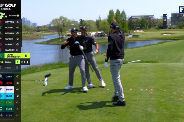 Dean Burmester nails incredible hole-in-one on 13th hole at LIV Golf Korea … from Fox sports