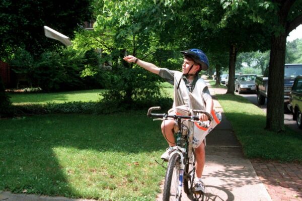 Paper routes nixed for younger kids in New York, though teen carriers have mostly faded away … from the Independent Michael Hill