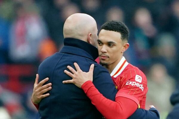 Arne Slot does not regret playing Trent Alexander-Arnold despite Reds fans’ boos … from the Independent Carl Markham
