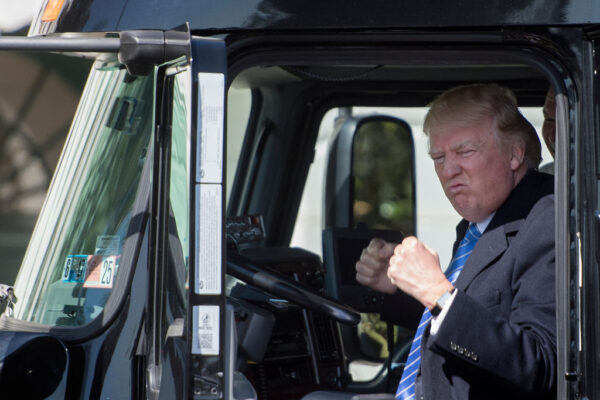 Trump’s Racist Order Takes On Truckers … from Crooks & Liars Emily Singer