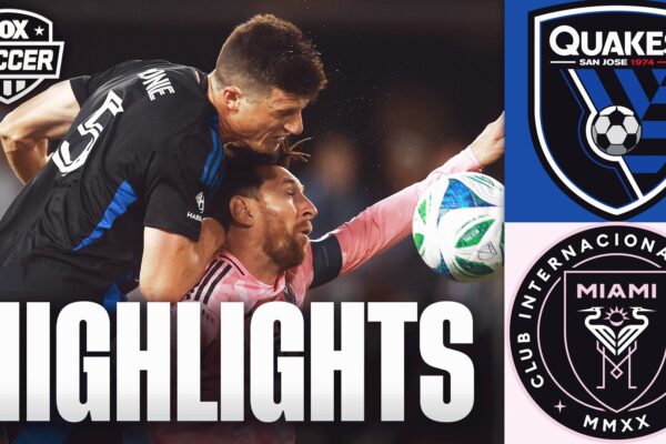 San Jose Earthquakes vs. Inter Miami Highlights | MLS | FOX Soccer … from Fox sports