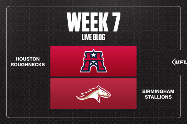 Roughnecks vs. Stallions live updates: Top moments from UFL Week 7 … from Fox sports