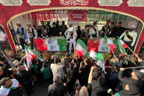 Thousands mourn top Iranian military commanders and scientists killed in Israeli strikes … from the Independent Via AP news wire