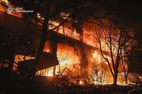 Russia drones hit Kharkiv and other parts of Ukraine … from the Independent Via AP news wire