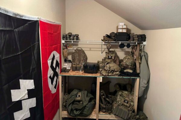 FBI discovers cache of guns, armor and Nazi paraphernalia while raiding home in Washington state … from the Independent Gene Johnson