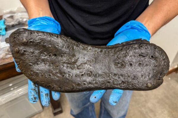 Mystery over ‘unusually large’ Roman shoes unearthed in Northumberland … from the Independent Alexander Butler