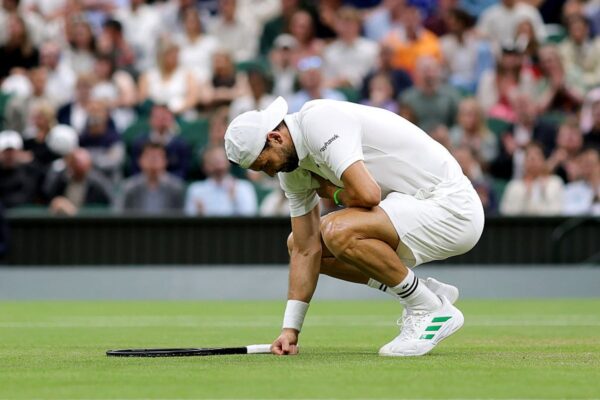 Injured Grigor Dimitrov retires from Jannik Sinner match with two-set lead … from the Independent Alex Pattle