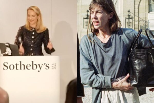Crowd gasps as Jane Birkin’s original Hermès handbag sells for millions … from the Independent Holly Bishop