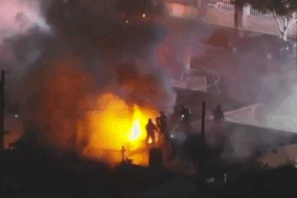One dead and woman left in critical condition after fireworks explode and light a whole city block on fire … from the Independent Mike Bedigan