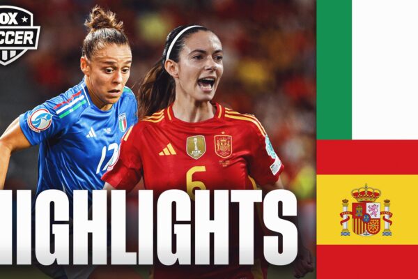 Italy vs. Spain UEFA Women’s Euro 2025 Highlights | FOX Soccer … from Fox sports