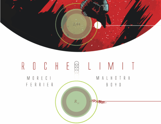 Take it to the ROCHE LIMIT with MICHAEL MORECI from Comic book Yeti Hernando Diaz