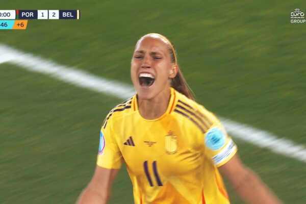 Belgium’s Janice Cayman scores game-winning goal to defeat Portugal, 2-1 … from Fox sports