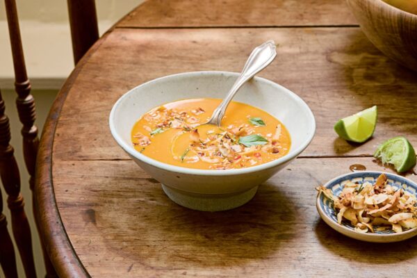 The ultimate soup season fix: Curried carrot with a Thai twist … from the Independent Lauren Taylor