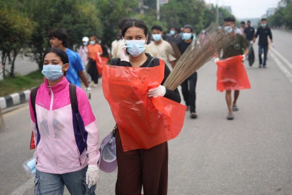 Nepal’s Gen Z protesters lead street clean-up after days of violent unrest … from the Independent Shweta Sharma