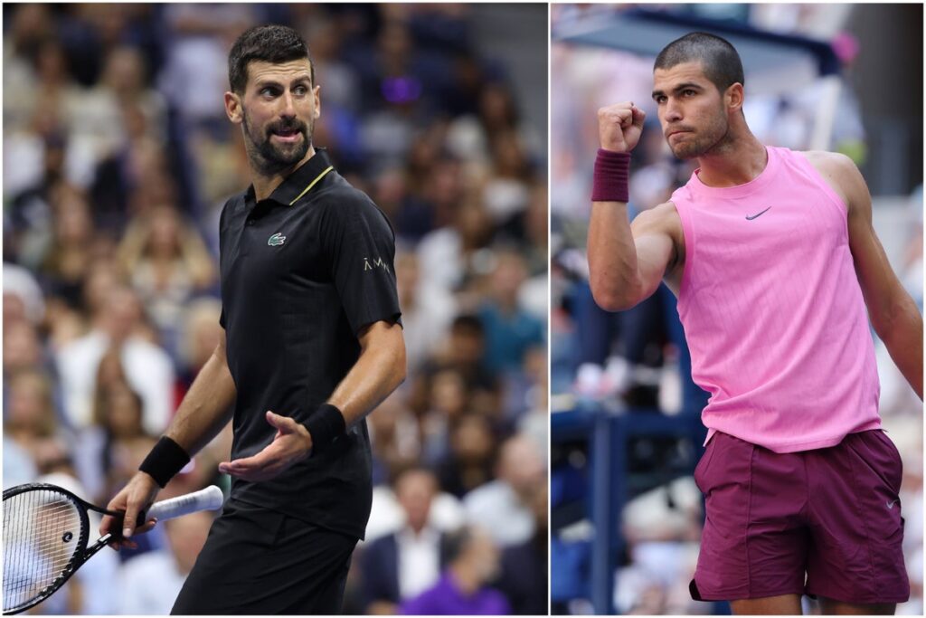 Novak Djokovic v Carlos Alcaraz live: US Open latest score as rivals meet in semi-final showdown … from the Independent Jamie Braidwood