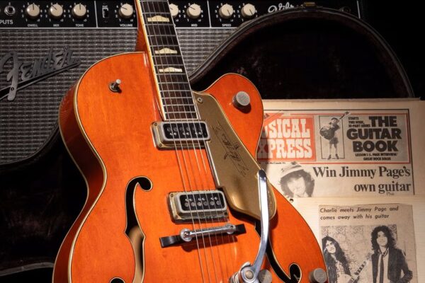 “Of all the artist-associated instruments I’ve been involved with, this has been my favorite journey”: A guitar once owned by Jimmy Page and given away in a magazine competition goes for over three times its estimate at auction … from Guitarworld janelle.borg@futurenet.com (Janelle Borg)
