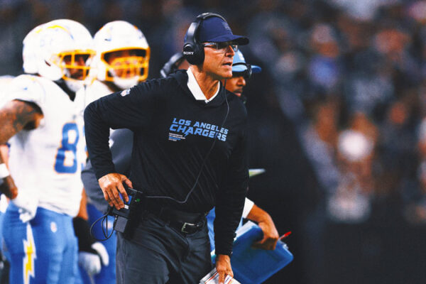Colin Cowherd: Chargers HC Jim Harbaugh ‘Greatest Coach in History of Football’ … from Fox sports