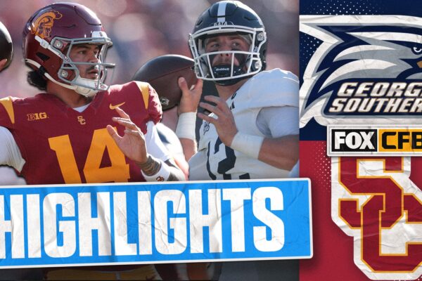 Georgia Southern Eagles vs. USC Trojans Highlights | FOX College Football … from Fox sports