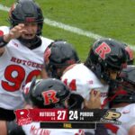 Rutgers’ Jai Patel drills 31-yard FG to snag win against Purdue … from Fox sports