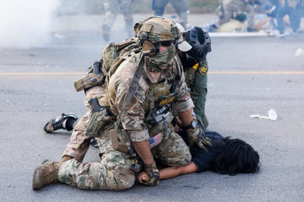 Using helicopters and chemical agents, immigration agents become increasingly aggressive in Chicago … from the Independent Sophia Tareen