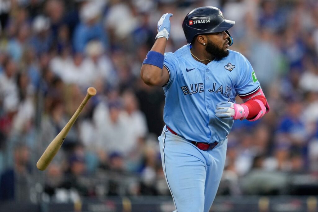 Guerrero homers off Ohtani, Blue Jays even World Series with 6-2 win over Dodgers in Game 4 … from the Independent Greg Beacham