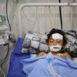 A bomb in Gaza’s rubble wounds twins who thought it was a toy … from the Independent Abdel Kareem Hana and Samy Magdy