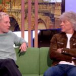 Jon Bon Jovi appears shocked at Jamie Lang’s song confession during live interview … from the Independent Lucy Leeson