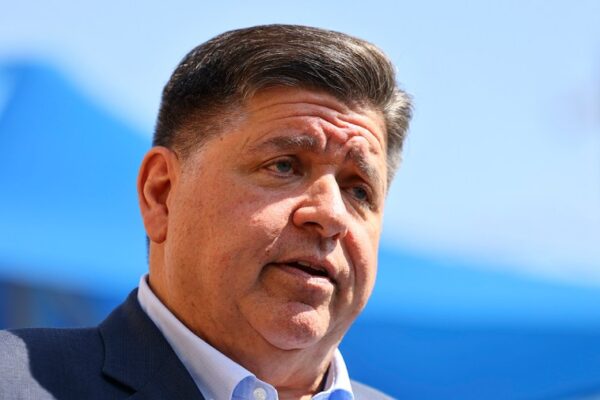 Pritzker highlights GOP governor’s criticism of federalizing troops to send out of state from the Hill Sarah Fortinsky