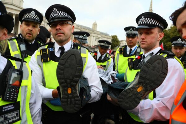 ‘Enough is enough’ says chief of Police Federation as ‘exhausted’ officers arrest 355 at Palestine Action protest … from the Independent Archie Mitchell and Tara Cobham