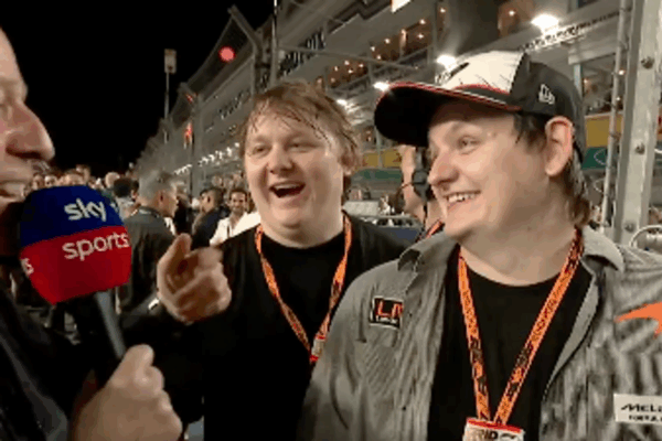 Martin Brundle mistakes Lewis Capaldi for his brother in hilarious F1 grid moment … from the Independent Kieran Jackson