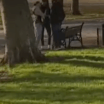 Moment mistakenly freed migrant sex offender arrested by police in north London park … from the Independent Luke Reevey