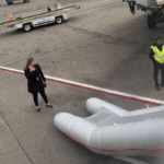 Delta flight attendant pops emergency slide before takeoff in $100,000 accident … from the Independent Mike Bedigan
