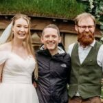 Lord of the Rings star Elijah Wood crashes couple’s wedding in Hobbiton … from the Independent Lydia Spencer-Elliott