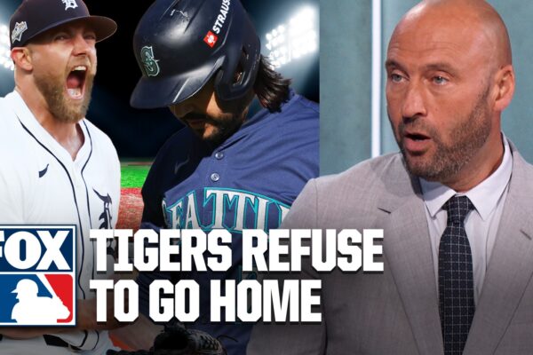 ‘Mariners thought this series was over’ 😬 Derek Jeter, Big Papi & A-Rod react to Tigers’ Game 4 win … from Fox sports