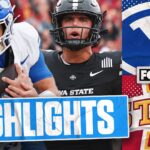 No. 11 BYU Cougars vs. Iowa State Cyclones Highlights | FOX College Football … from Fox sports