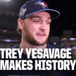 ROOKIE MAKES WORLD SERIES HISTORY😤 Trey Yesavage on 12 strikeout performance vs. Dodgers in Game 5 … from Fox sports