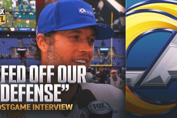 “Found a way to win” — Matthew Stafford on Rams’ gritty win over Ravens … from Fox sports