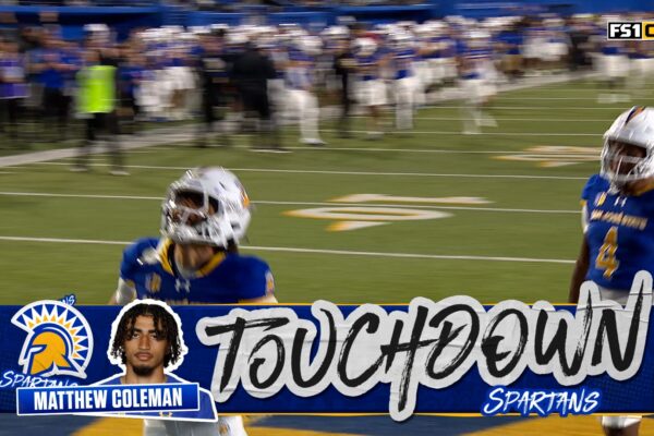 Walker Eget finds Matthew Coleman for 11-yard TD, extending San Jose State’s lead over New Mexico … from Fox sports