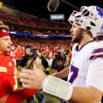 Josh Allen vs. Patrick Mahomes, Who has the edge in their 10th matchup? | The Herd … from Fox sports