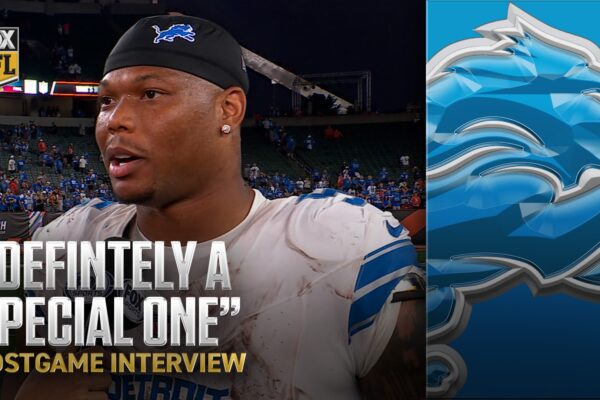 David Montgomery on securing a win in his return to Cincinnati: “Definitely a special one” … from Fox sports