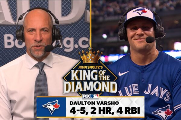 Daulton Varsho on 2-HR game vs. Yankees, Blue Jays growing momentum & more 🏆 King of the Diamond … from Fox sports