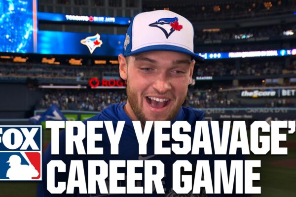 ‘We’re built for this’ — Trey Yesavage on his 11-strikeout playoff debut in Blue Jays win vs Yankees … from Fox sports