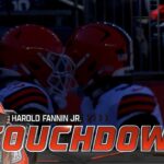 Dillon Gabriel Hits Harold Fannin Jr. for 18-Yard Touchdown, Giving Browns Lead Over Patriots | NFL Highlights … from Fox sports