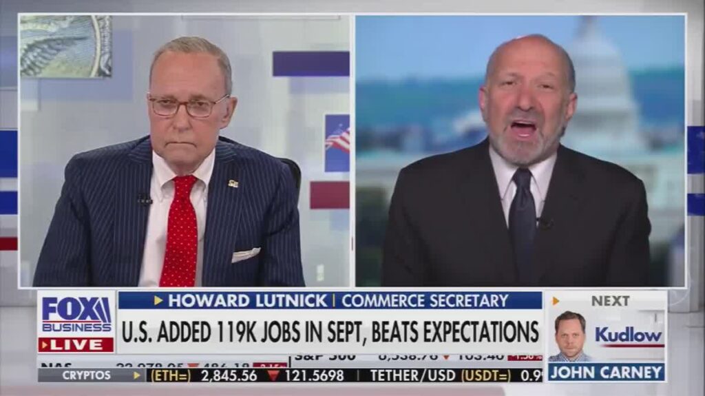 Howard Lutnick Tells Americans To Wait Till The End Of 2026 To See Job Growth … from Crooks & Liars John Amato