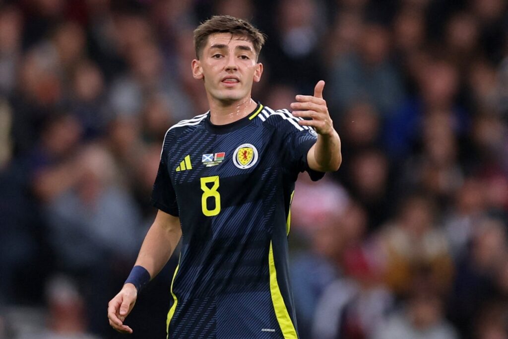 Scotland forced into World Cup change as Billy Gilmour ruled out of Greece clash … from the Independent Jamie Braidwood