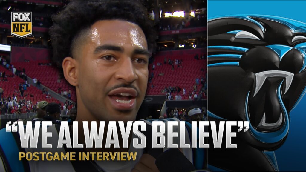 ‘We are so resilient’ 😤 Panthers’ Bryce Young on comeback overtime victory against Falcons … from Fox sports