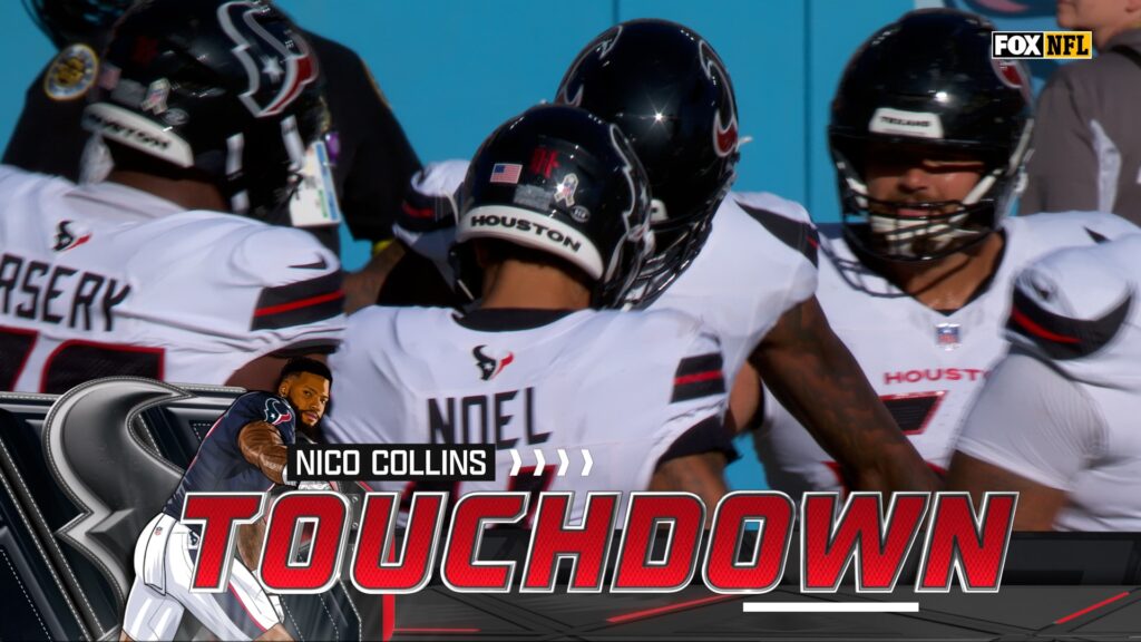 Davis Mills connects with Nico Collins on a 3-yard TD pass, giving Texans lead over Titans | NFL Highlights … from Fox sports