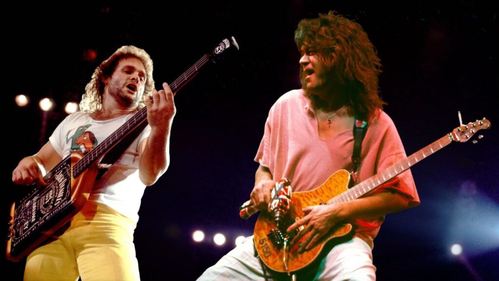 “Let me see you lay down a groove like Poundcake. That’s harder than getting up there and soloing”: The lead single from Van Halen’s 1991 album with Sammy Hagar combines a thunderous bassline with a revved-up power drill … from Guitarworld