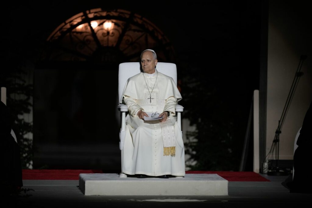 The Latest: Pope Leo ends first foreign trip with silent prayer at Beirut blast site, Mass at port … from the Independent The Associated Press