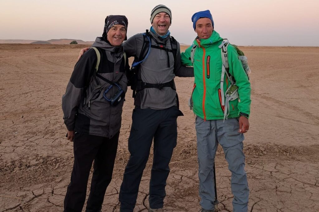 Man who had heart transplant completes 110km Sahara trek … from the Independent Lucinda Cameron